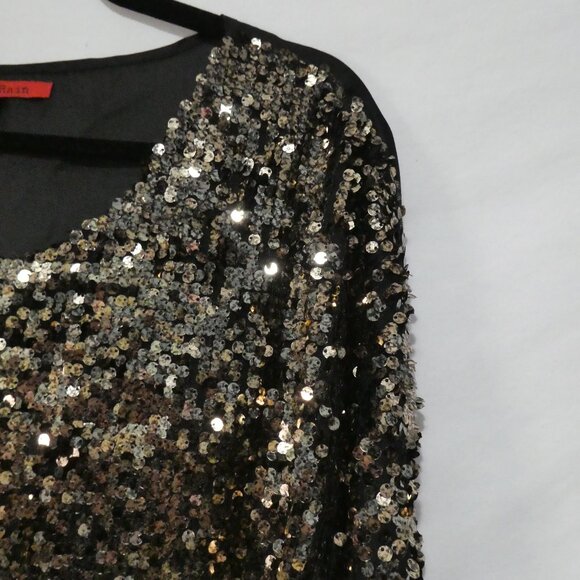 SWEET RAIN | medium | Glamorous Sequin Statement Top | NWOT - Picture 5 of 16